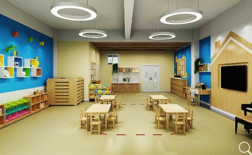 幼儿园pvc塑胶地板为何会成为幼儿园地面用材的新宠【腾方PVC地板】