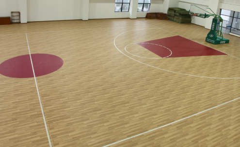 防滑pvc地板胶与木地板的区别【腾方PVC地板】