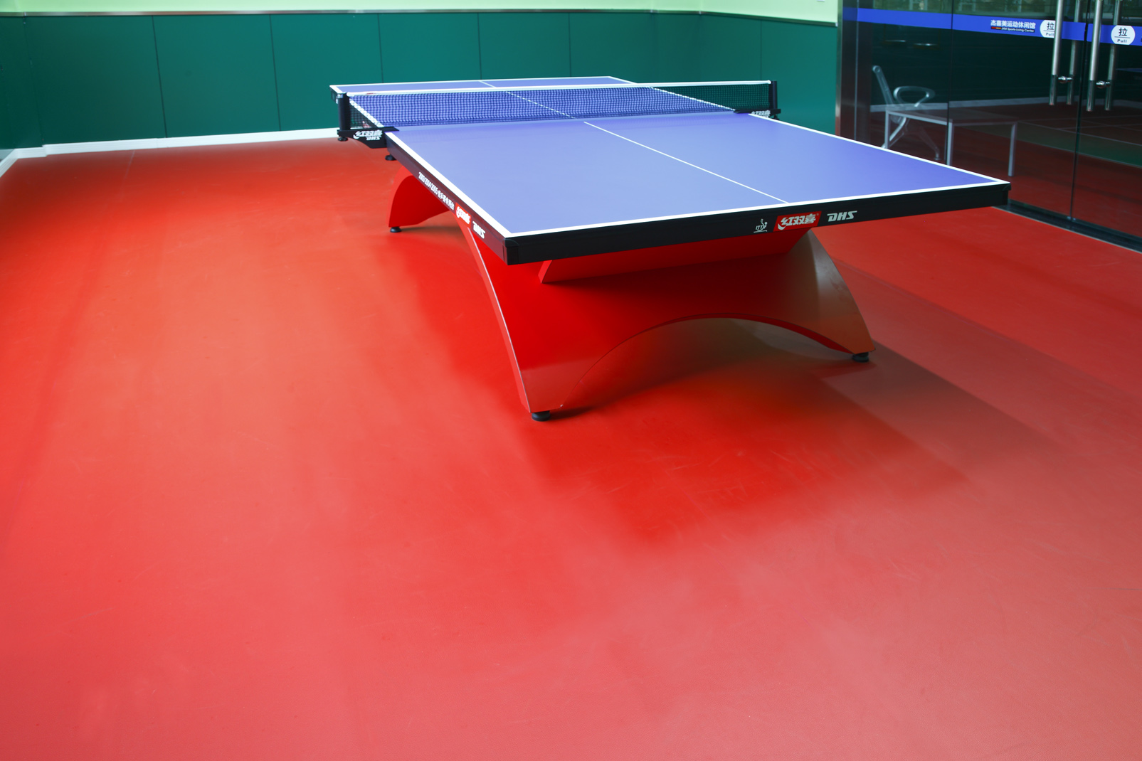 乒乓球室PVC塑胶地板价格