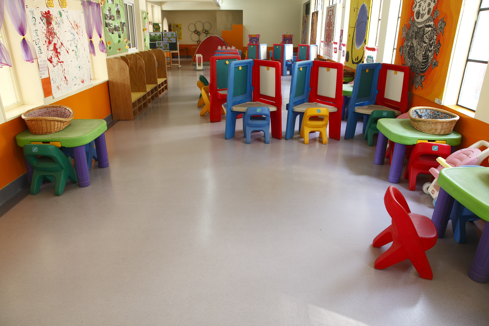 幼儿园PVC塑胶地板